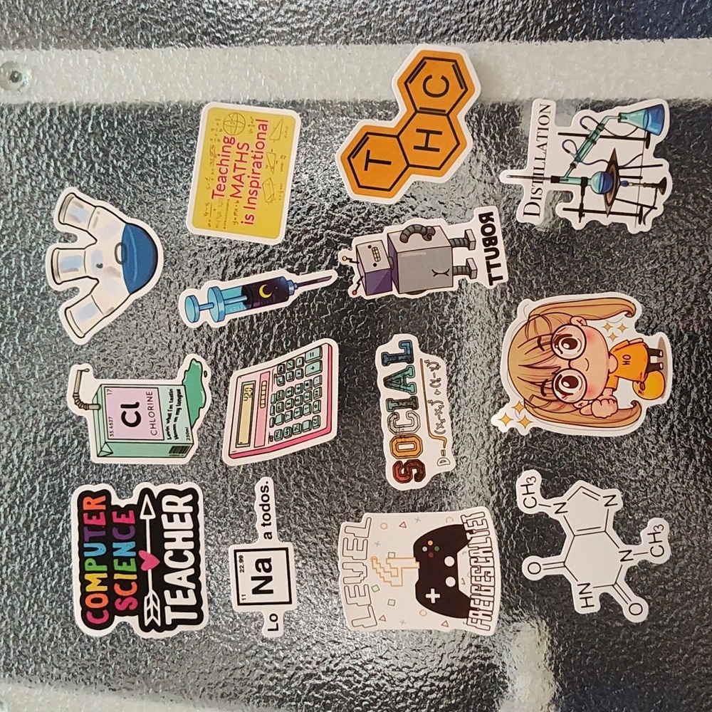 Stickers - Nerd Pack - Set of 14 - Bag #11 - NWOT